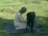 black dog fuck chubby women 
