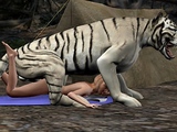 woman fucked by tiger 
